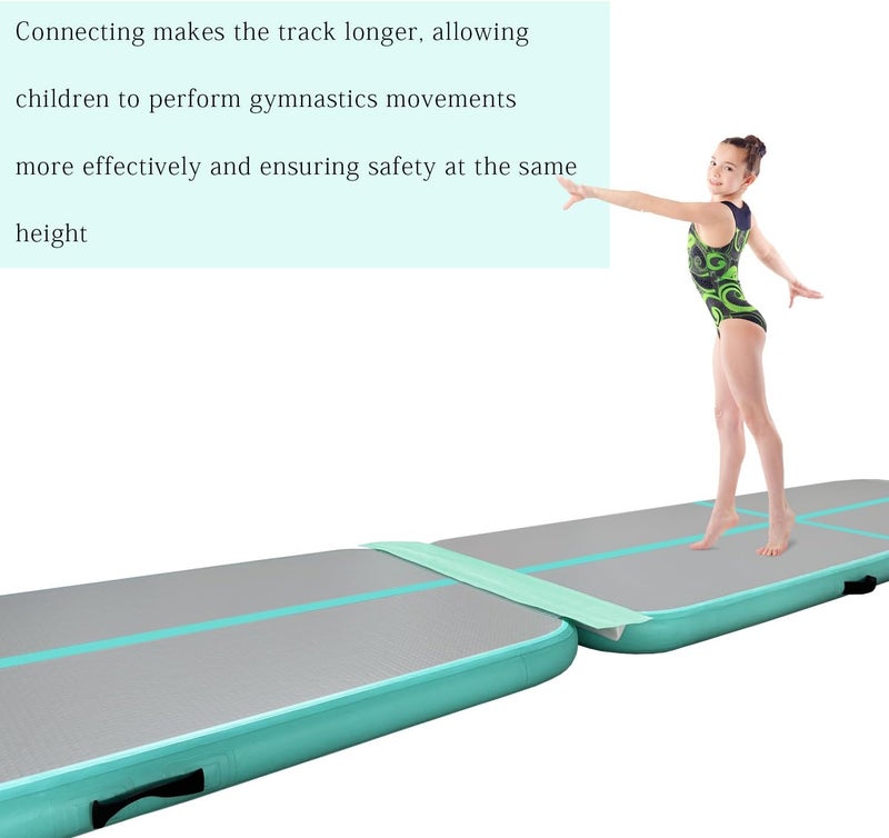 SUMYMERY 3ft/6ft Air Mat Tumble Track Connector Tape for Inflatable Tumbling Gymnastic/Yoga/Camping White（NEW） (40) - Image 4